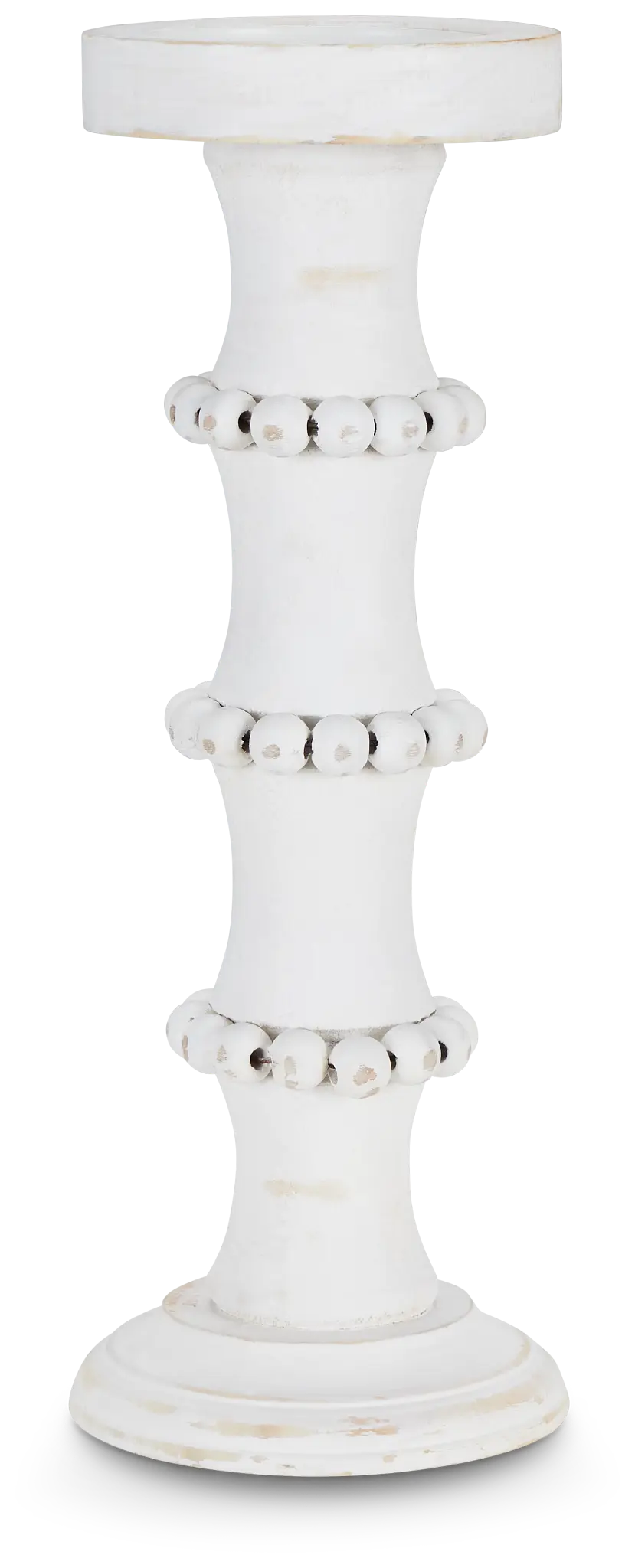 Brock White 14" Candle Holder Brock White 14" Candle Holder