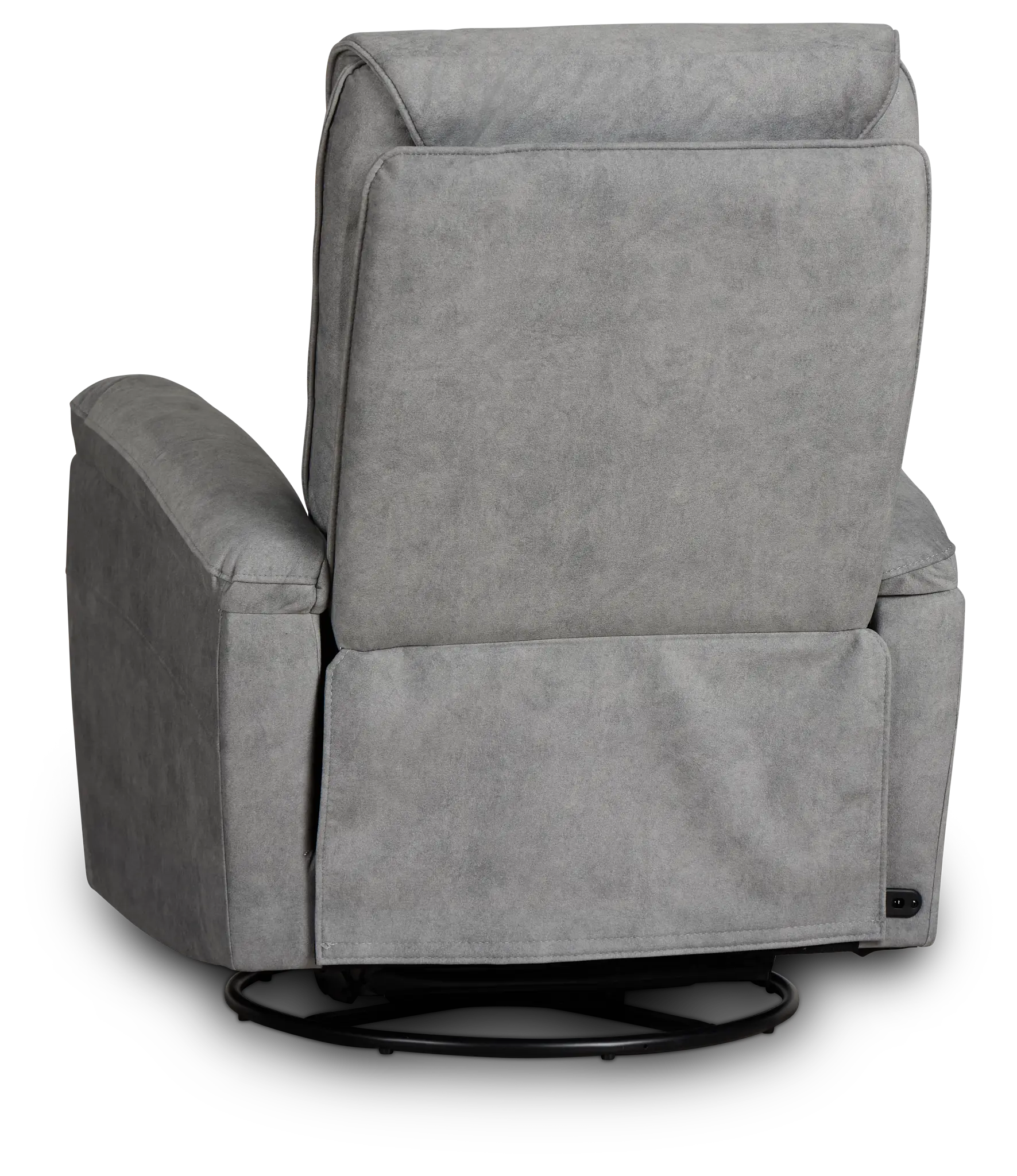 Ryder Gray Micro Power Swivel Glider Recliner Ryder Gray Micro Power Swivel Glider Recliner