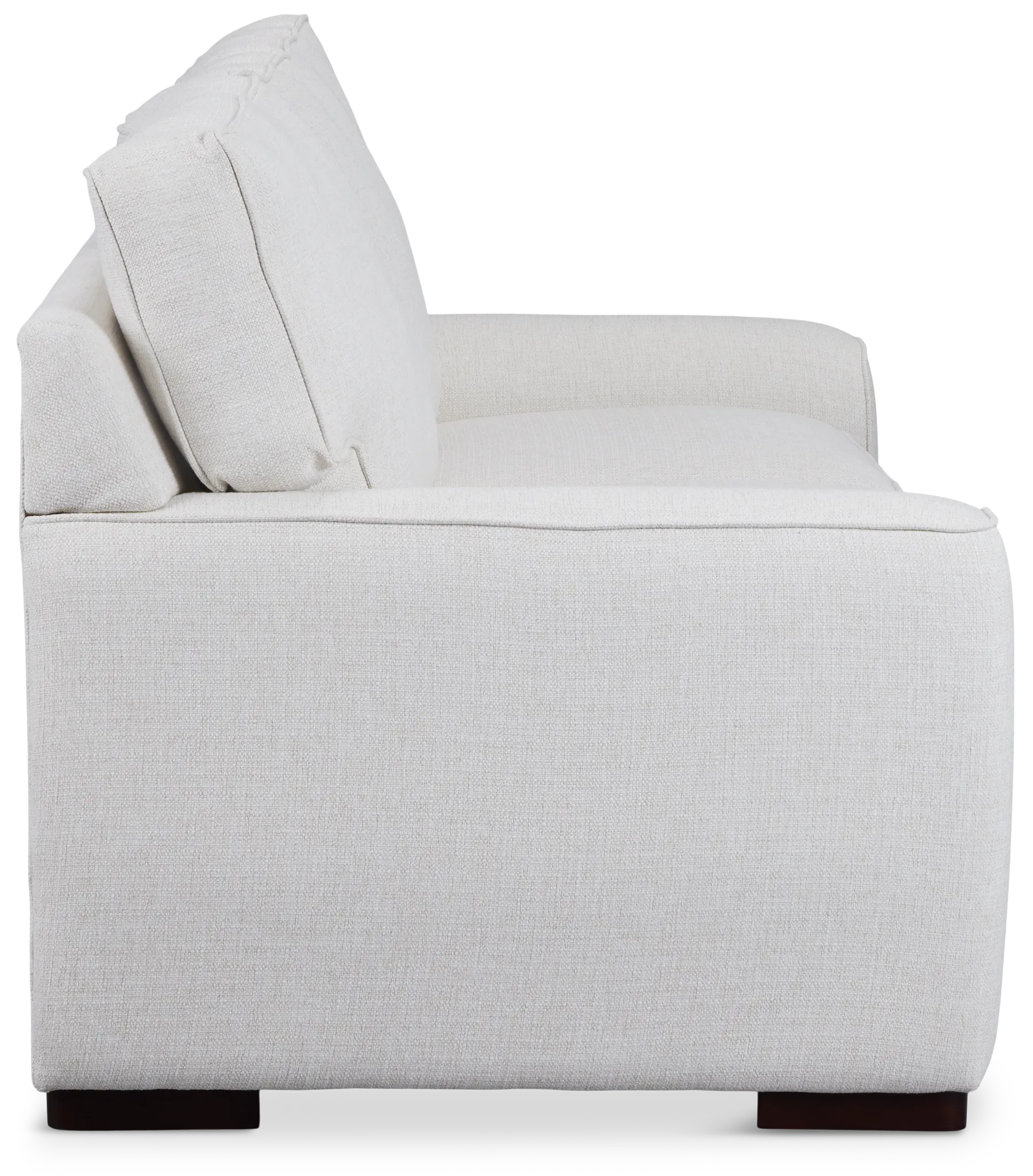 Austin White Fabric Memory Foam Sleeper