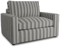 Siesta Sea Lane Dark Gray Fabric Chair