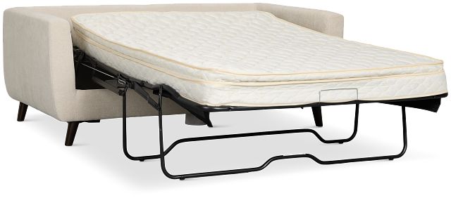 Indie Beige Fabric Innerspring Sleeper