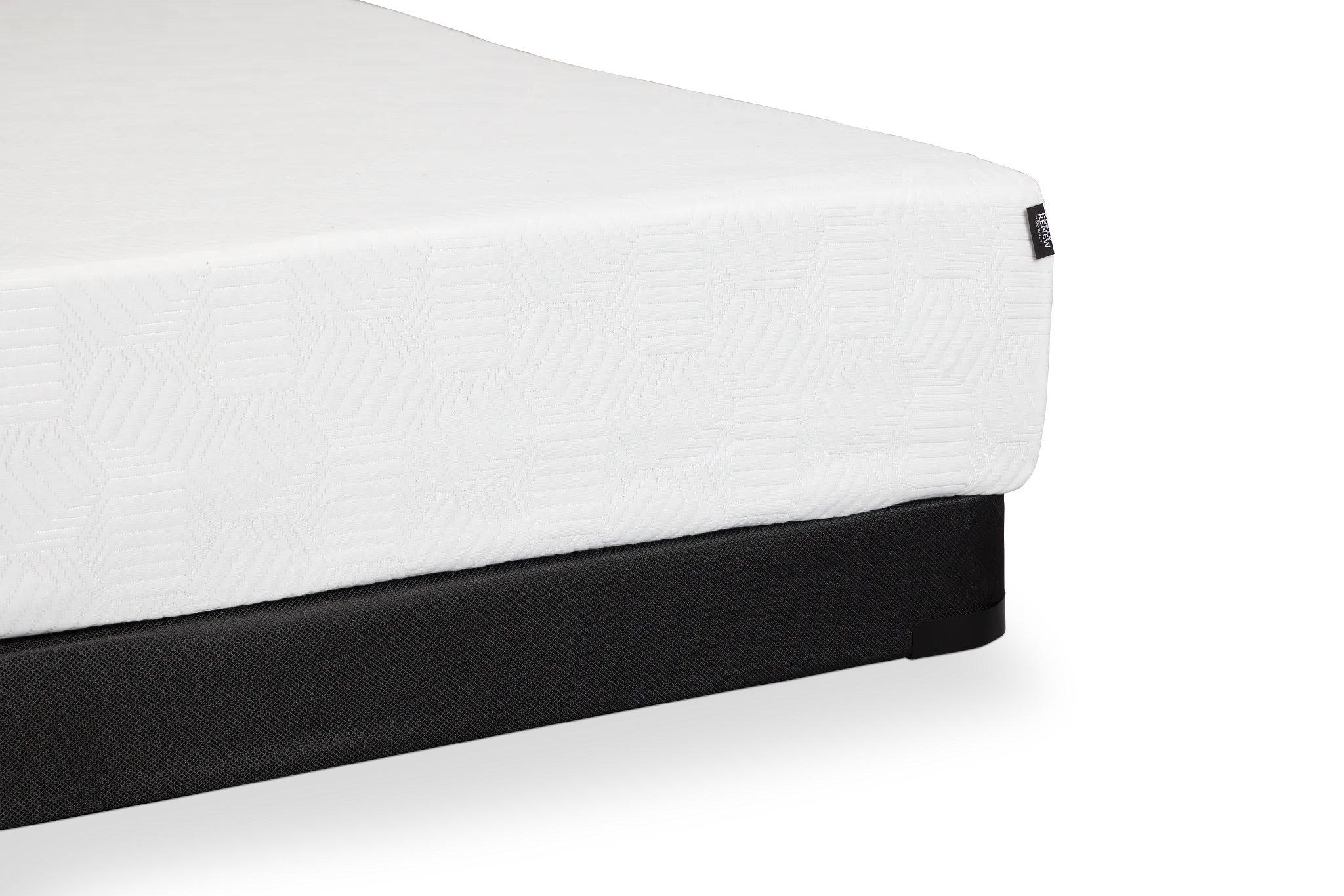 Rest & Renew By Zinus Gel Memory Foam Mattress 10" Cush Firm Low-profile Mattress Set