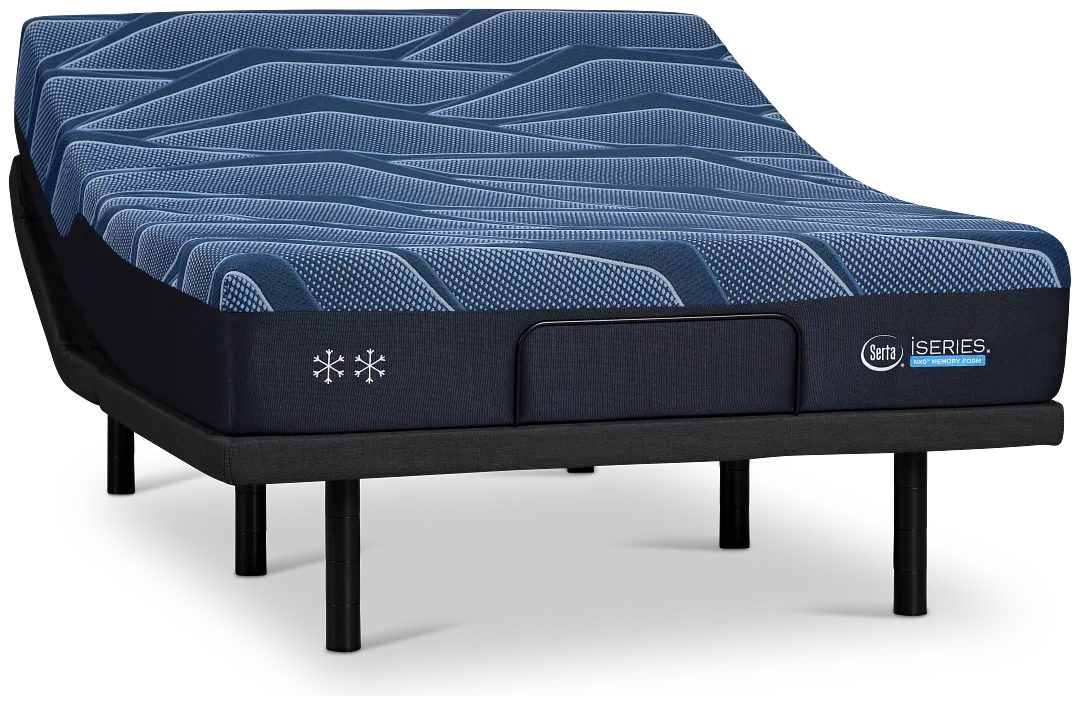 Iseries Nxg 1500 12" Firm Baselogic Platinum Adjustable Base Mattress Set