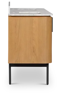 Nomad Light Tone 72" Double Bathroom Vanity