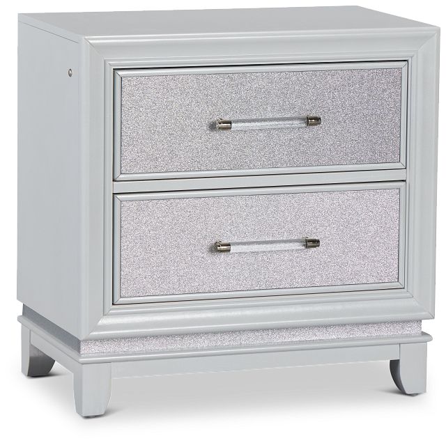 Valentina White Nightstand