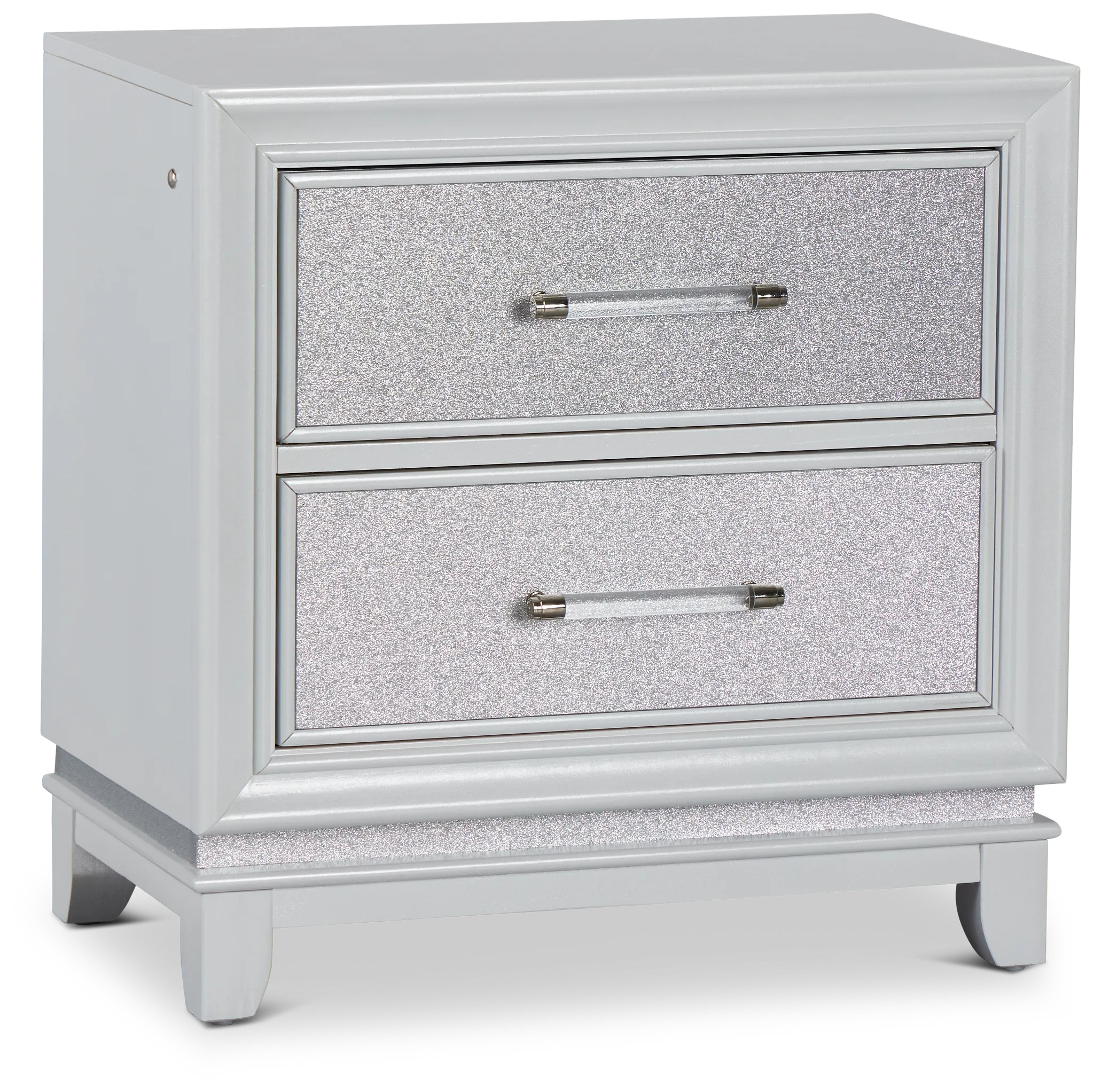 Valentina White Nightstand