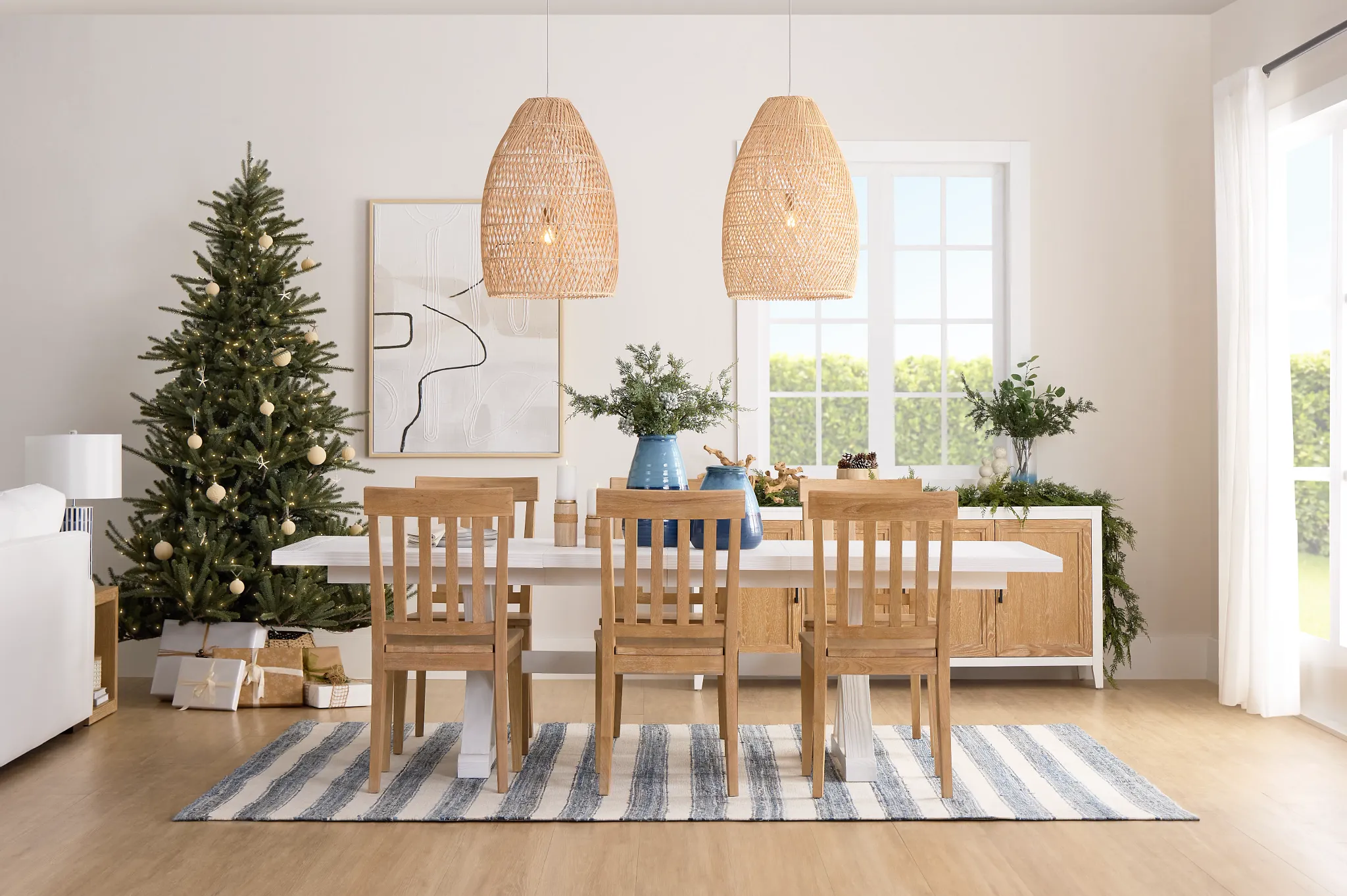 Modern Tables, Chairs, and Storage for a Functional Dining Room