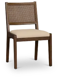 Pacific Mid Tone Woven Upholstered Side Chair