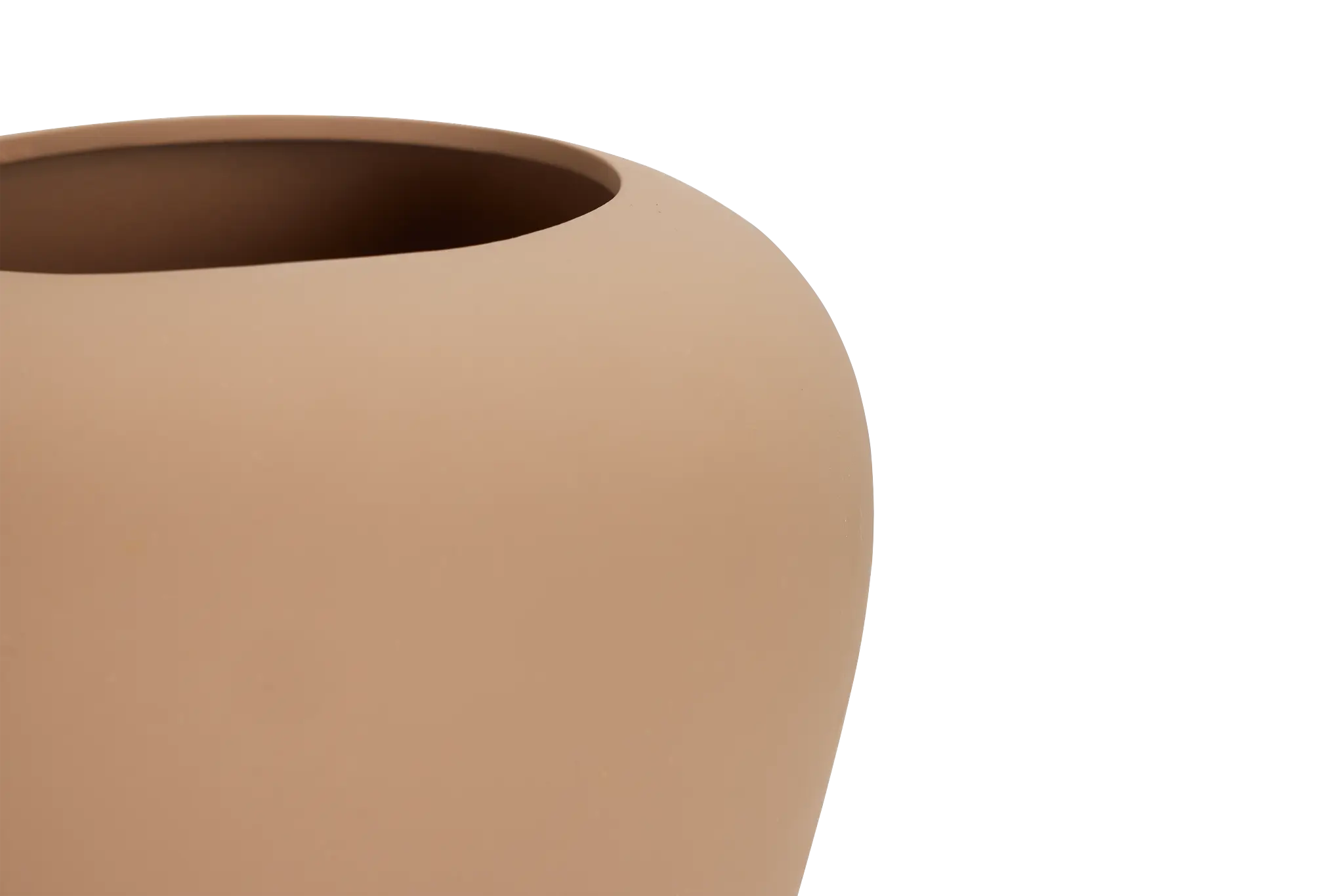 Johari Brown Medium Vase Johari Brown Medium Vase