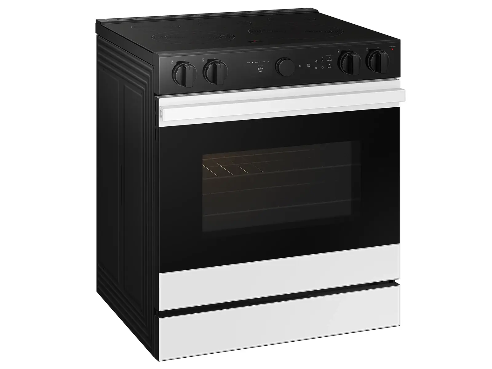 Samsung Bespoke Series White Electric Range Samsung Bespoke Series White Electric Range