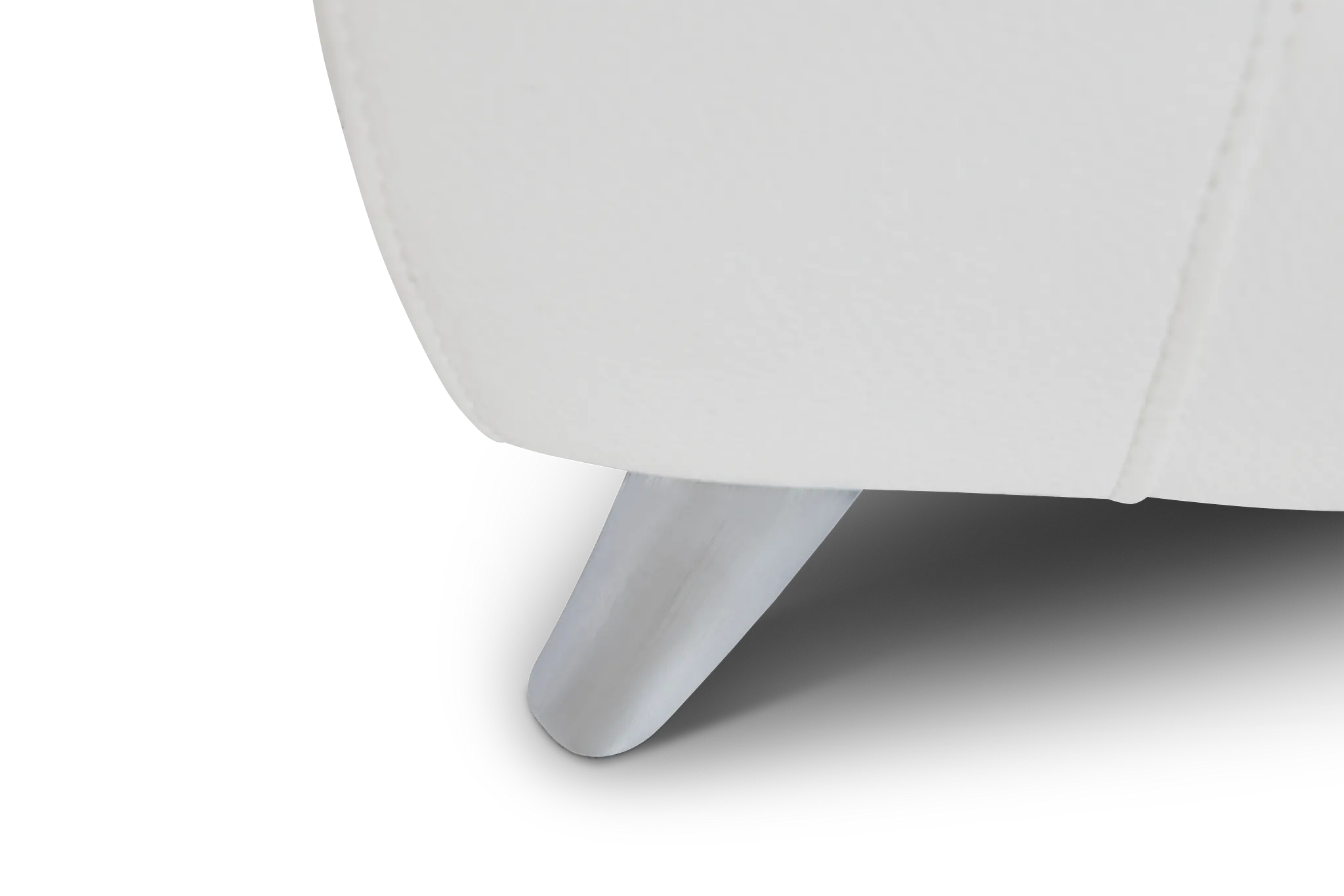 Marquez White Micro Accent Chair