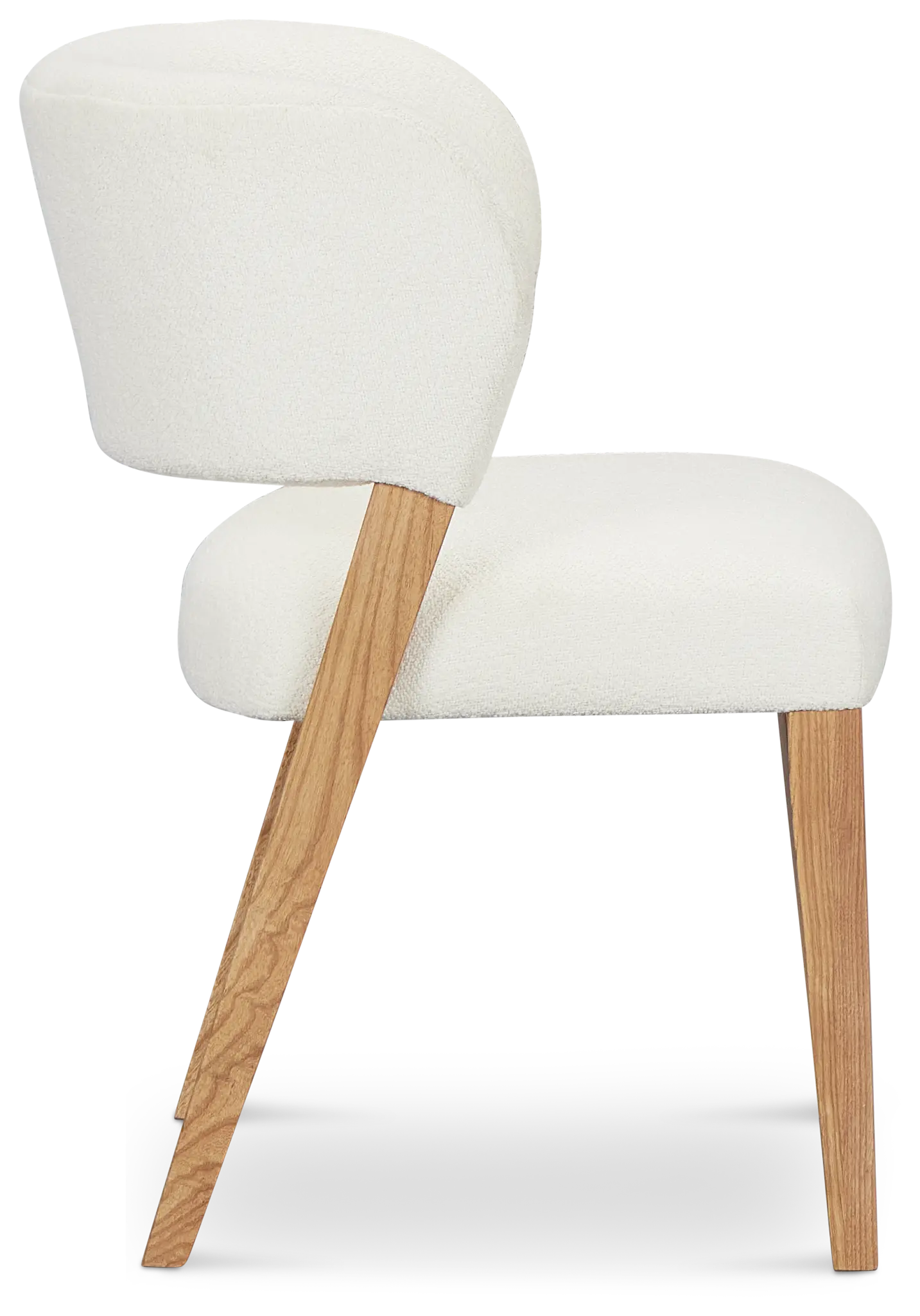 Malibu White Upholstered Side Chair Malibu White Upholstered Side Chair