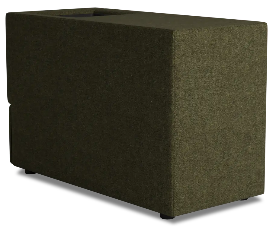 Citymod Green Fabric Itable Media Console With Storage Drawer Citymod Green Fabric Itable Media Console With Storage Drawer