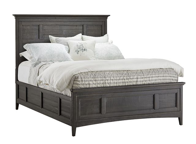 Heron Cove Dark Tone Panel Bed