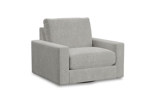 Edgewater Elevation Khaki Swivel Chair