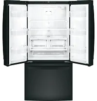 Ge Profile 25 Series Black French Door Refrigerator