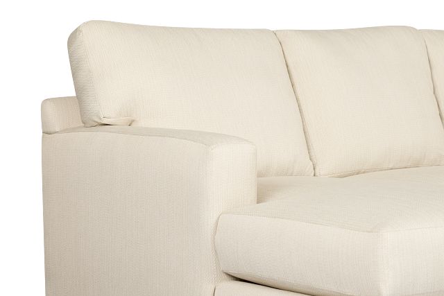 Rhodes Beige Fabric Medium Left Chaise Sectional