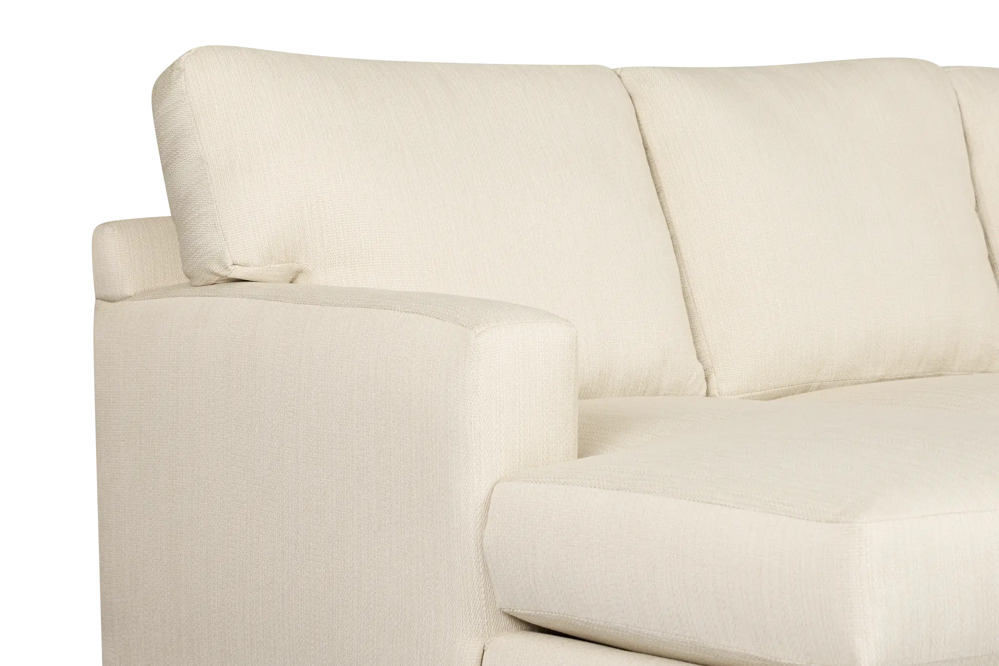 Rhodes Beige Fabric Medium Left Chaise Sectional Rhodes Beige Fabric Medium Left Chaise Sectional