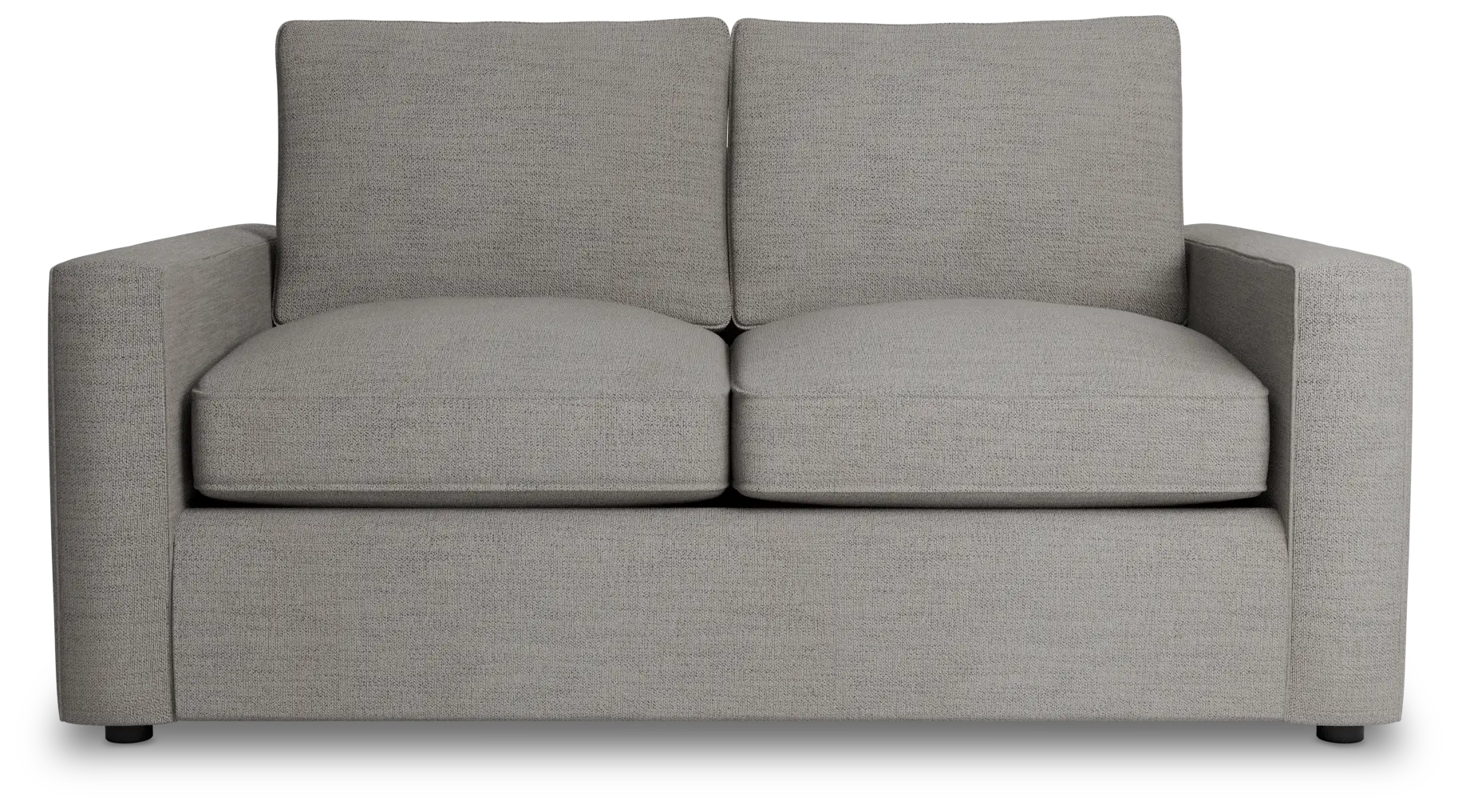 Siesta Maguire Pewter Fabric Loveseat Siesta Maguire Pewter Fabric Loveseat