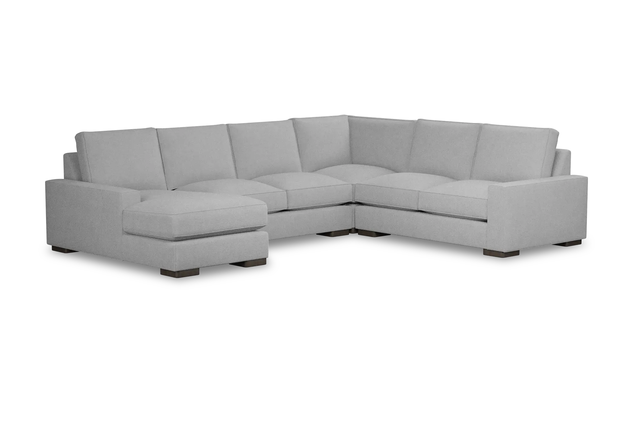 Edgewater Suave Gray Medium Left Chaise Sectional Edgewater Suave Gray Medium Left Chaise Sectional