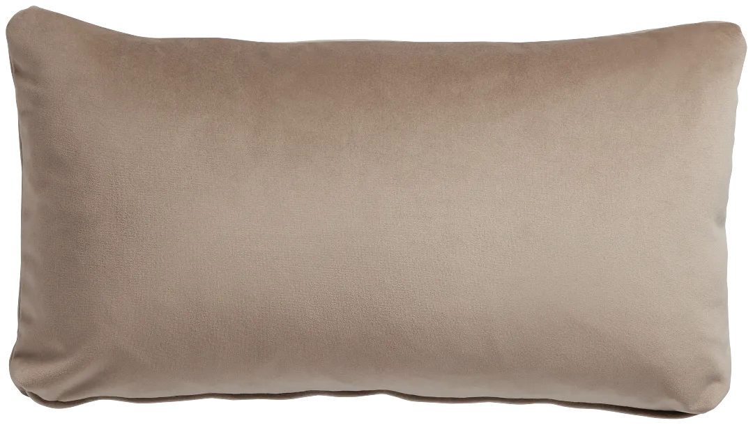 Reign Champagne Lumbar Accent Pillow