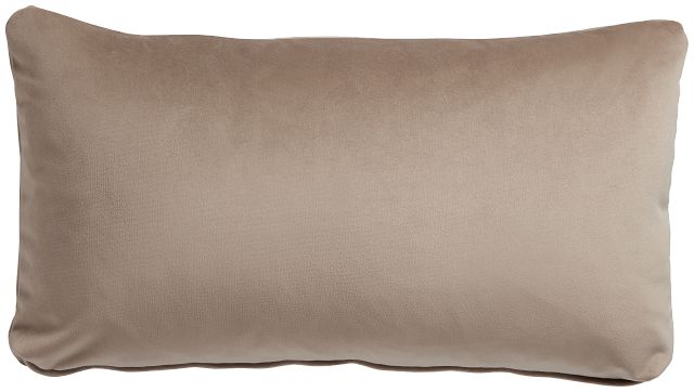 Reign Champagne Lumbar Accent Pillow