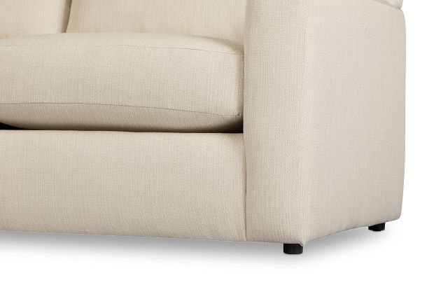 Rhodes Beige Fabric Left Chaise Sectional