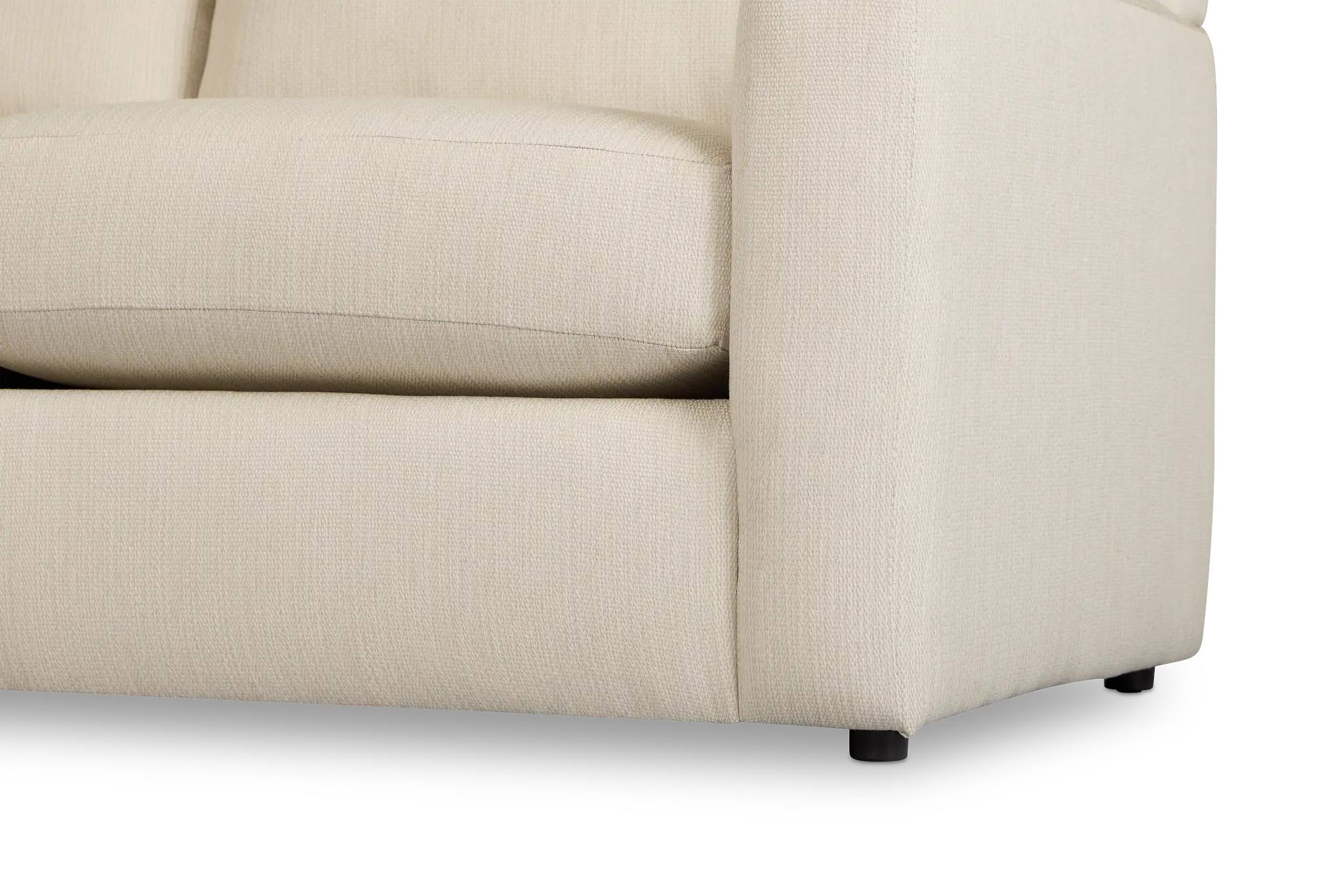 Rhodes Beige Fabric Left Chaise Sectional Rhodes Beige Fabric Left Chaise Sectional