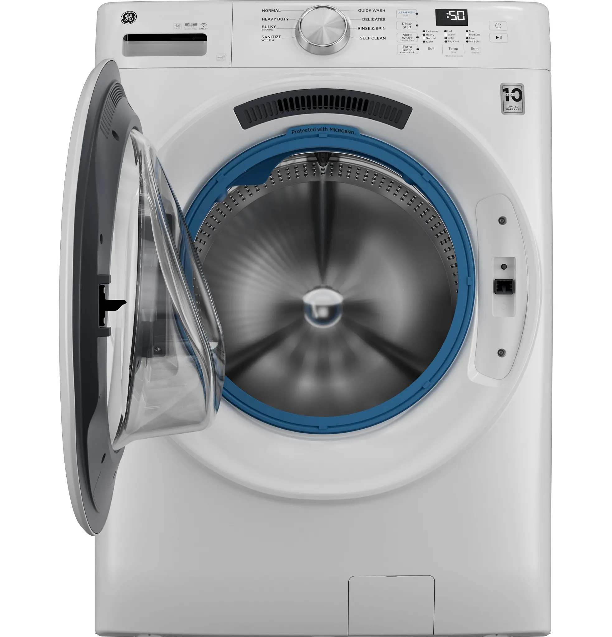 Ge 350 Series White Front Load Washer Ge 350 Series White Front Load Washer
