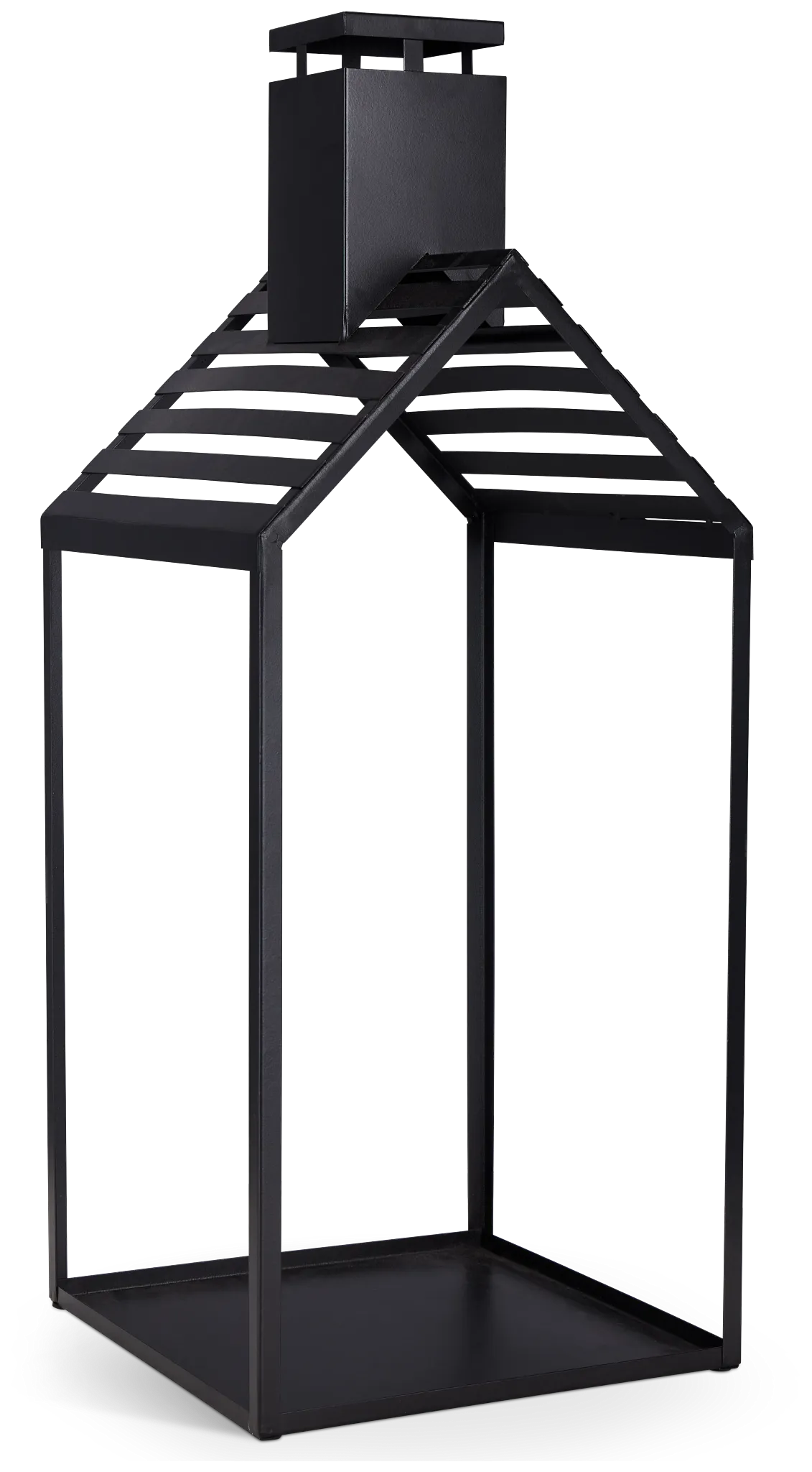 Calluna Black Large Candle Holder