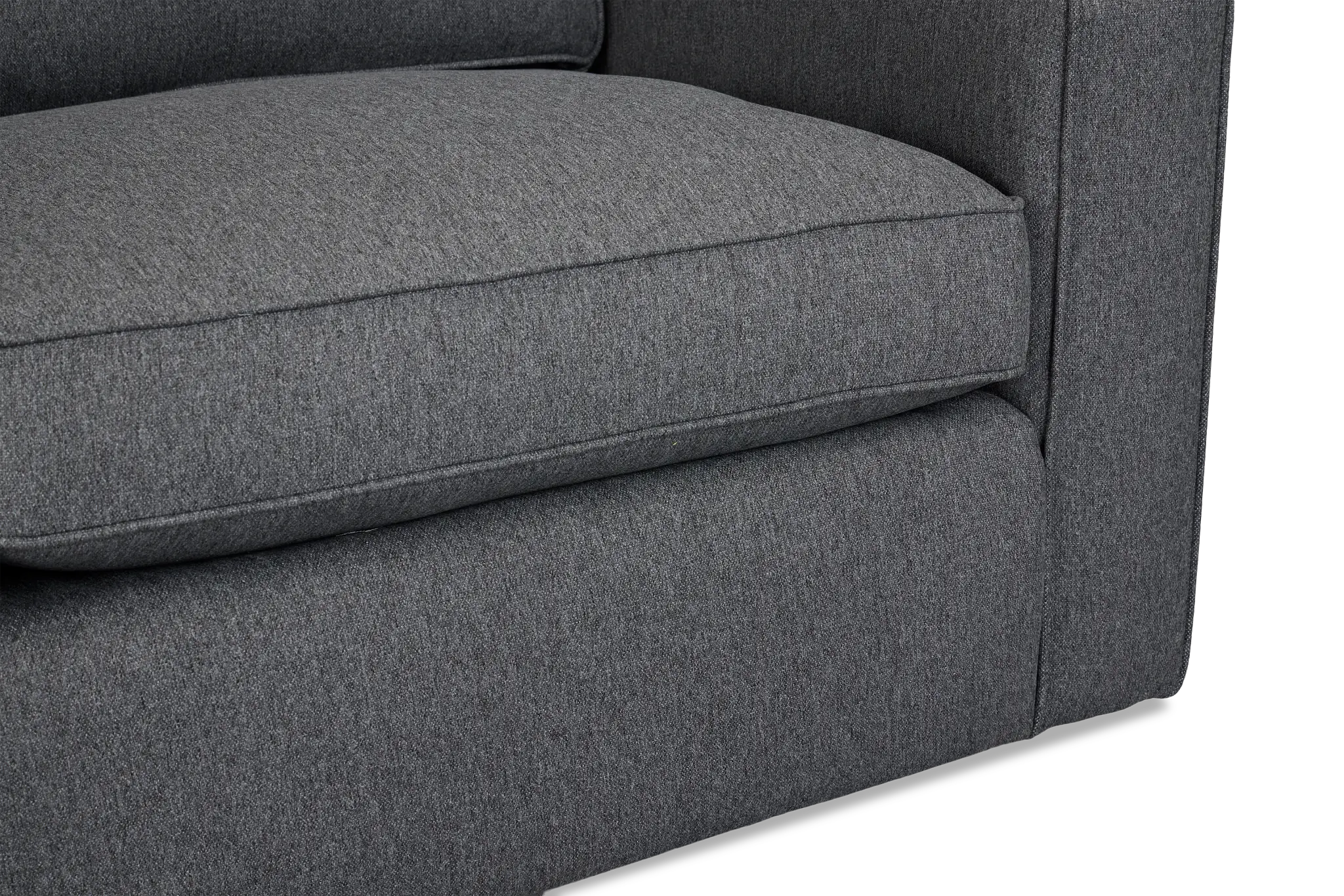 Siesta Delray Dark Gray Fabric Loveseat Siesta Delray Dark Gray Fabric Loveseat