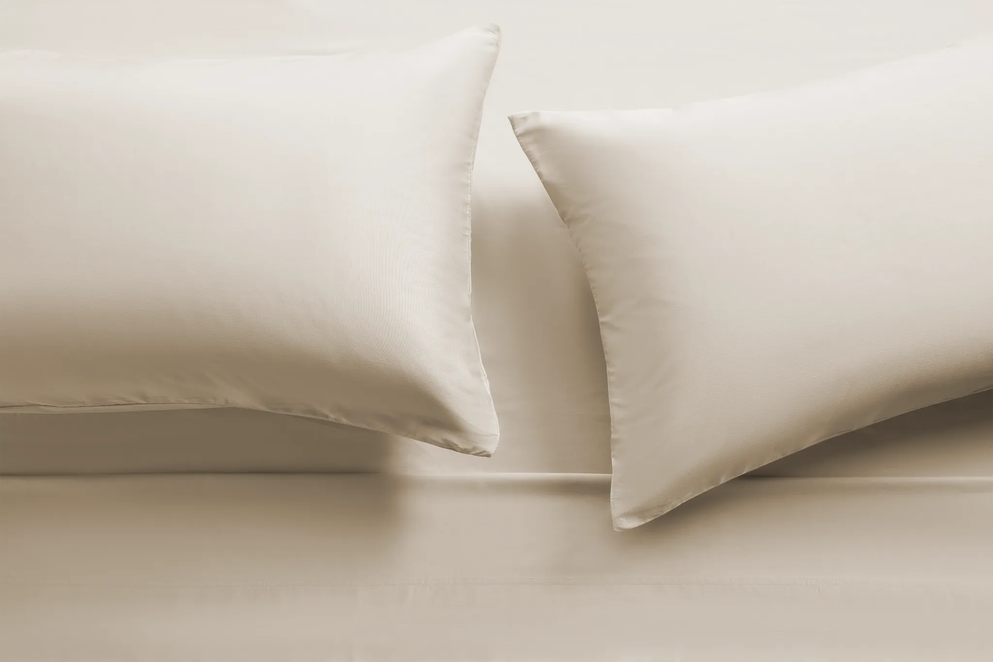 Rest & Renew Cotton Sateen Beige 300 Thread Sheet Set