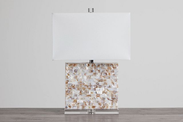 Claire Multicolored Crystal Table Lamp