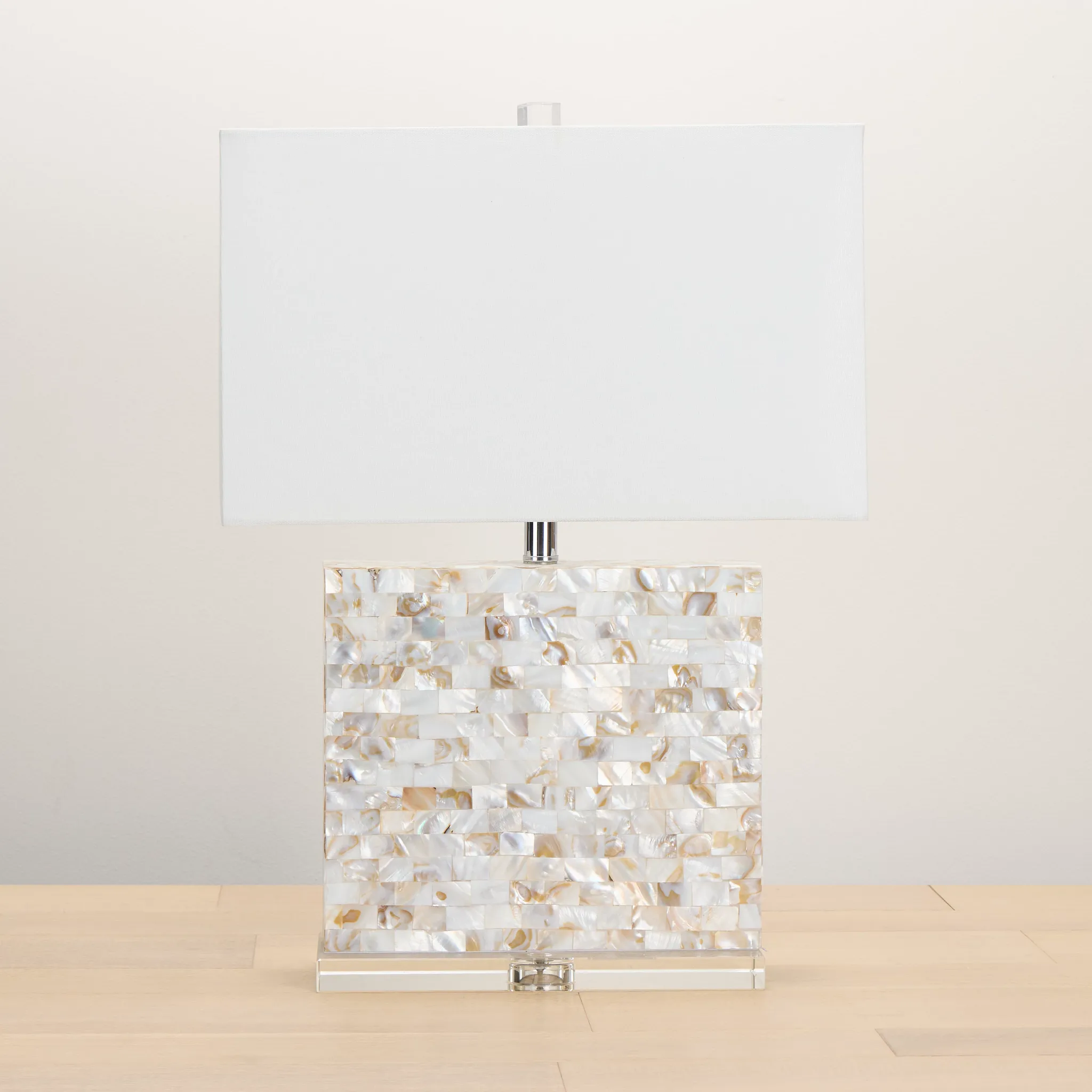 Claire Multicolored Crystal Table Lamp