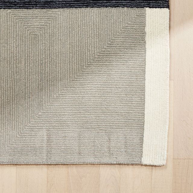 Linesi Dark Gray 8x10 Area Rug