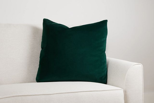 Reign Dark Green 20" Accent Pillow