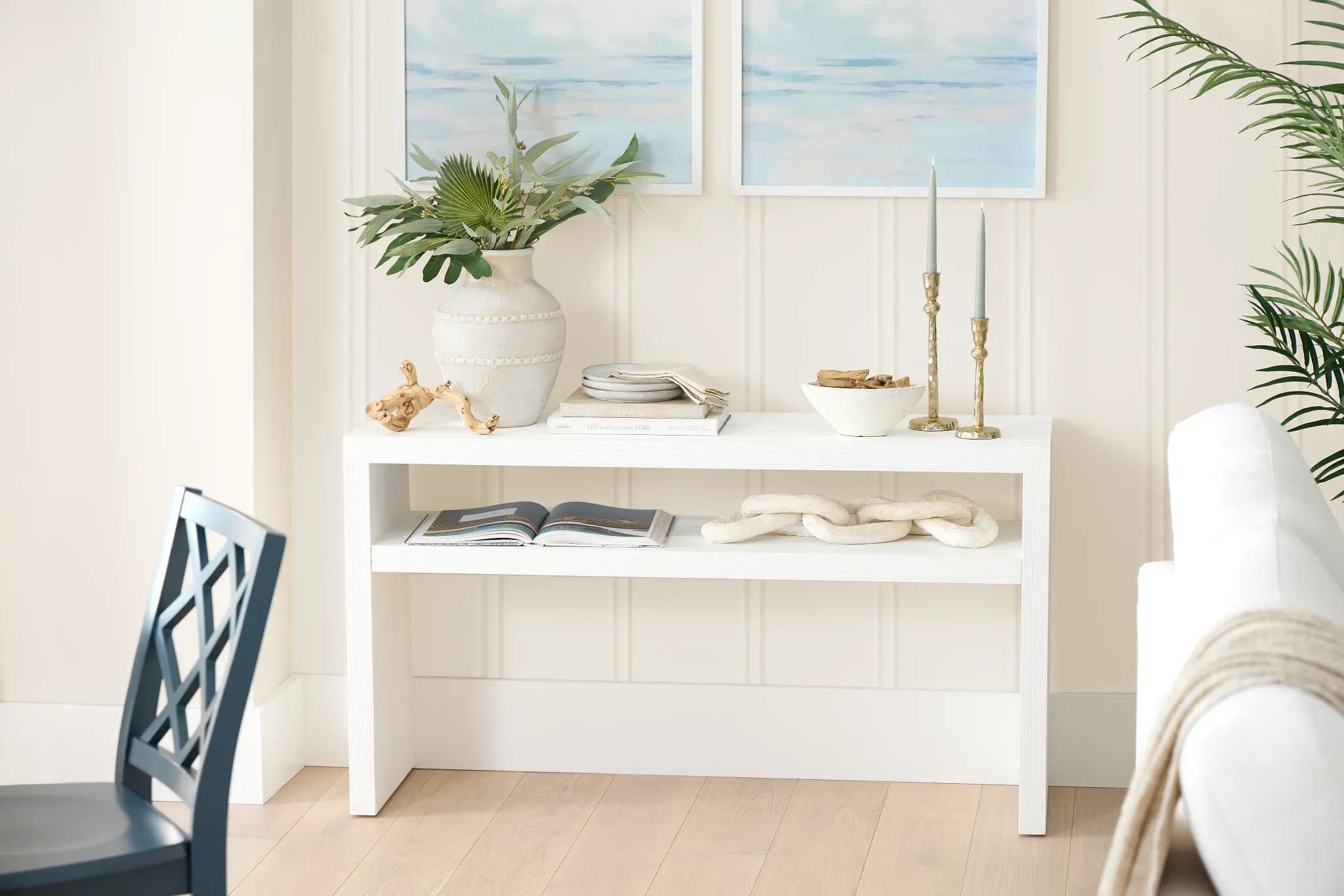 Nantucket White Pine Console Table