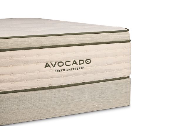 Avocado Green Cushion Firm Mattress Set