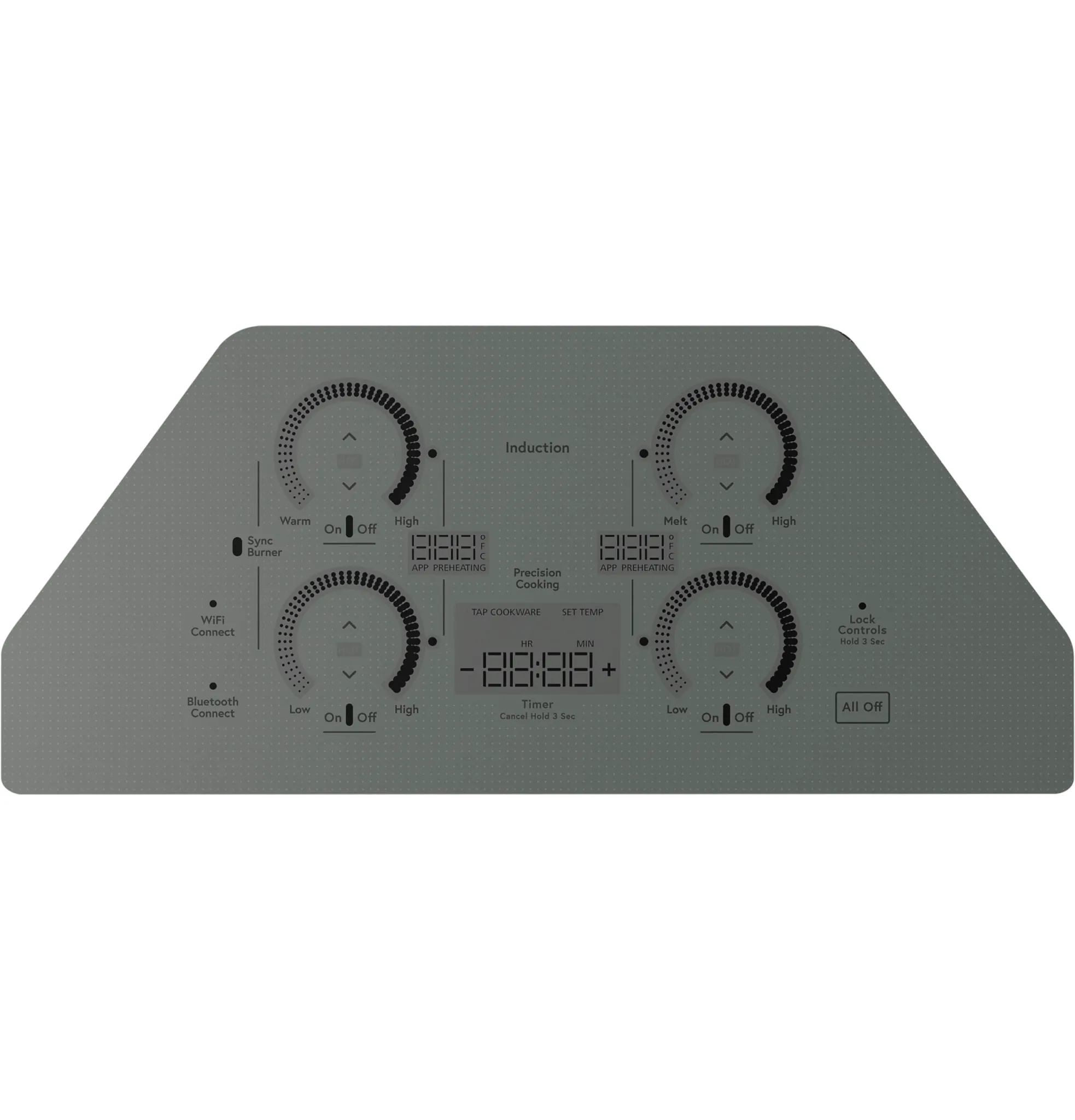 Cafe 90302 Series Stainless Steel 30" Induction Cook Top