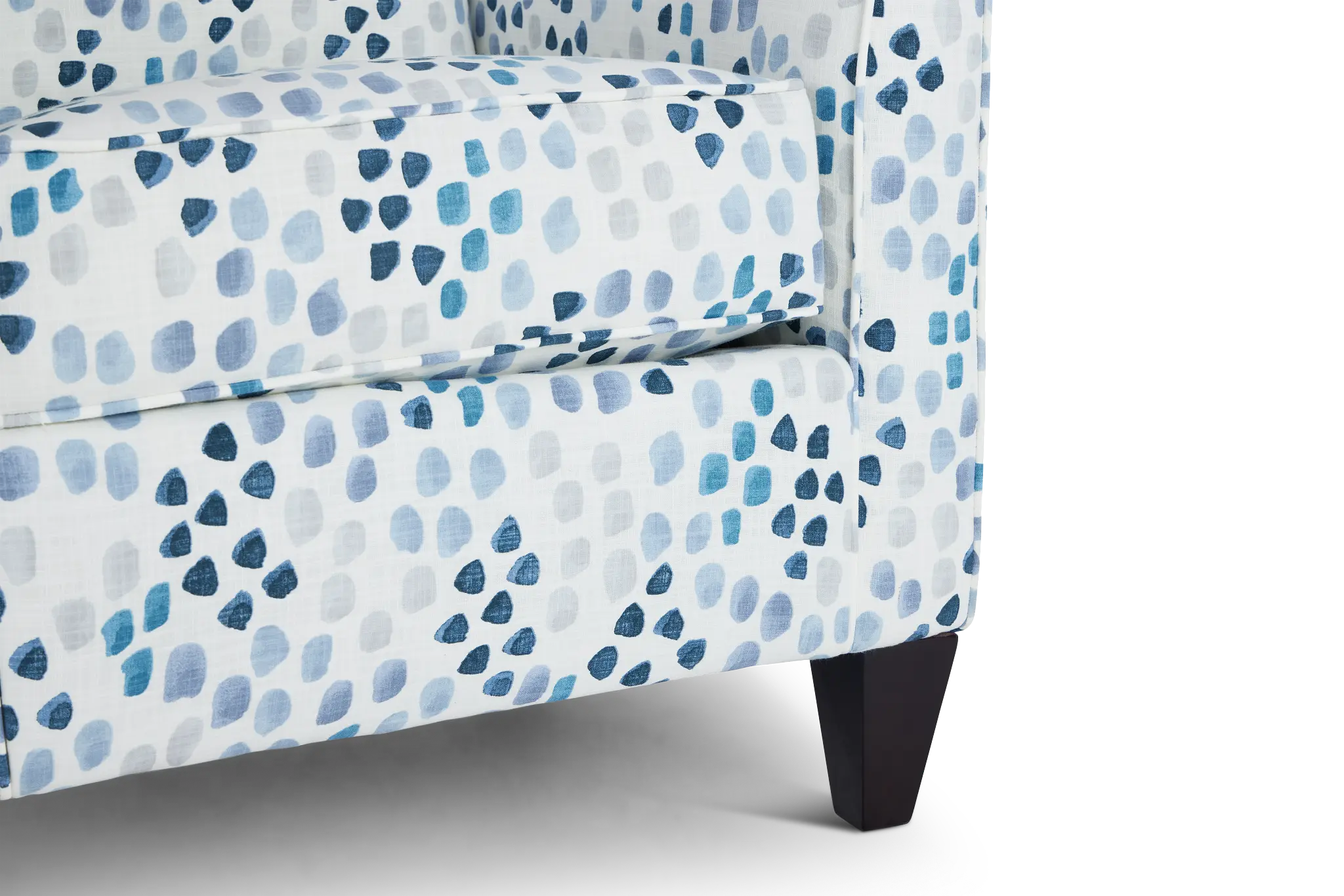 Pfeifer Blue Fabric Accent Chair Pfeifer Blue Fabric Accent Chair