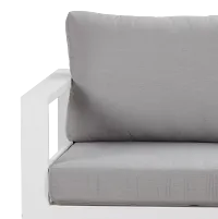 Lisbon Gray Aluminum Small Left Sectional