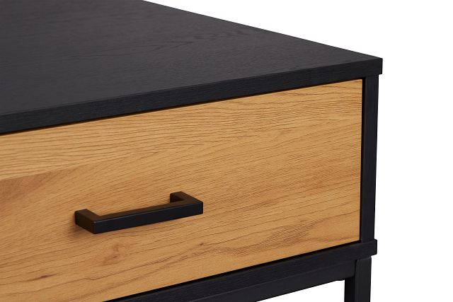 Anders Black 2-drawer Coffee Table (5)