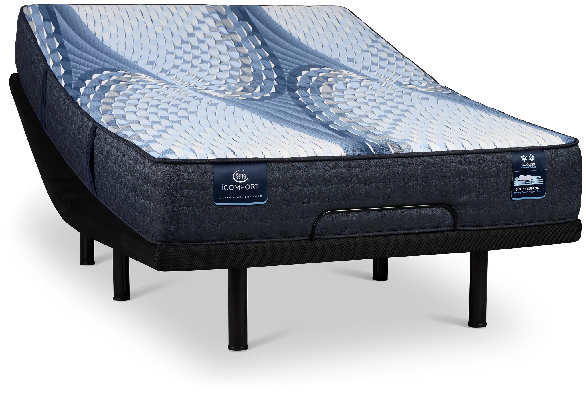 Serta Icomfort Elana Firm Elite Adjustable Mattress Set