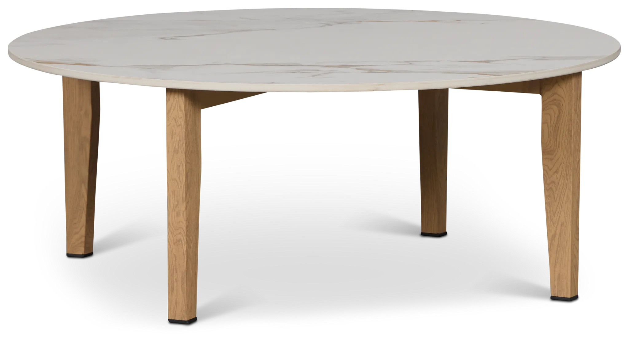 Paros Light Tone Round Coffee Table