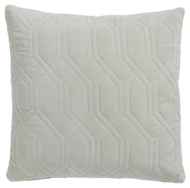 Doriana Ivory 20" Square Accent Pillow