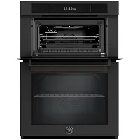 Bertazzoni Professional Series Black 30" Combo Wall Oven