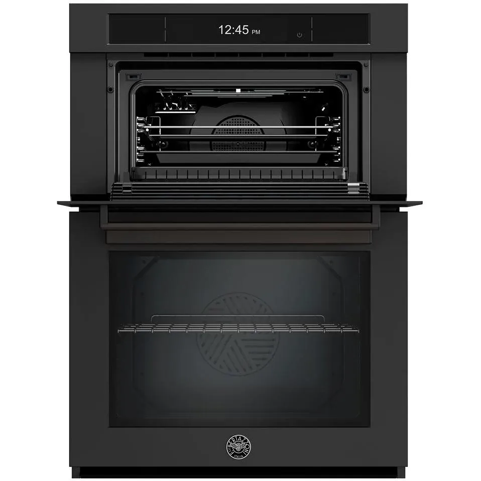 Bertazzoni Professional Series Black 30" Combo Wall Oven