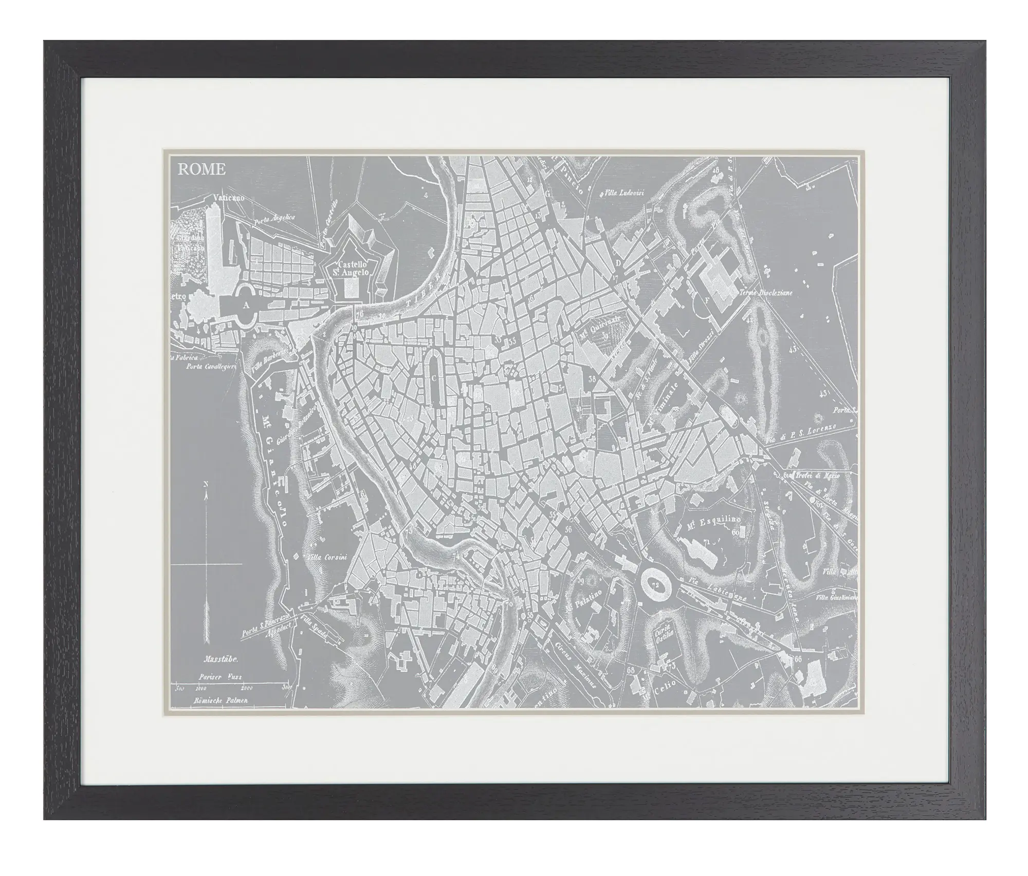 Sketch Gray Framed Wall Art Sketch Gray Framed Wall Art