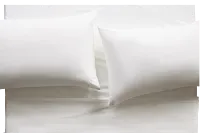 Rest & Renew Percale Cotton White 200 Thread Sheet Set