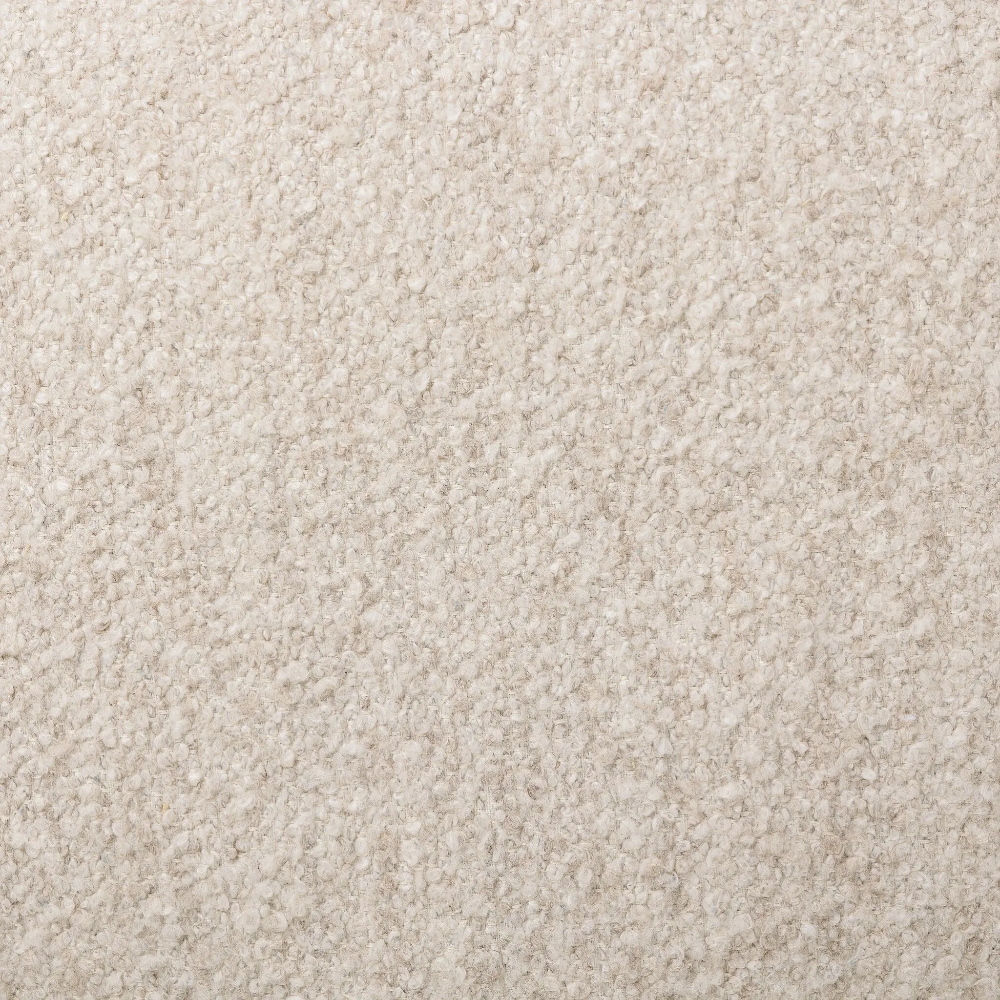 Four Hands Kimu Light Beige Fabric Accent Ottoman